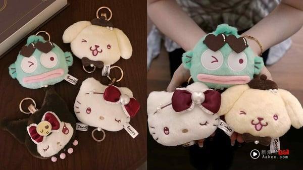 7-11“三丽鸥巧克力系列”登场！4款大头伸缩吊饰、大头抱枕太萌，再推猫福珊迪水果娃 最新 图2张