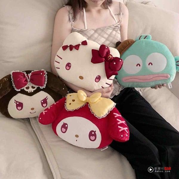 7-11“三丽鸥巧克力系列”登场！4款大头伸缩吊饰、大头抱枕太萌，再推猫福珊迪水果娃 最新 图4张