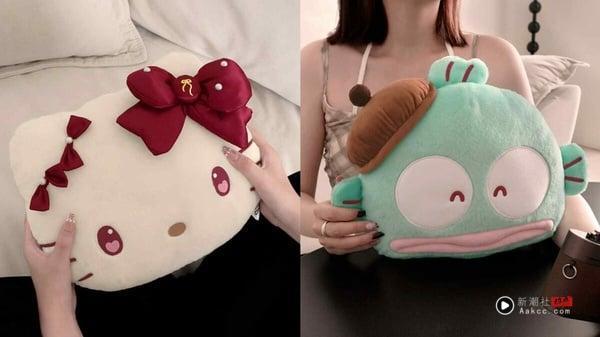 7-11“三丽鸥巧克力系列”登场！4款大头伸缩吊饰、大头抱枕太萌，再推猫福珊迪水果娃 最新 图5张