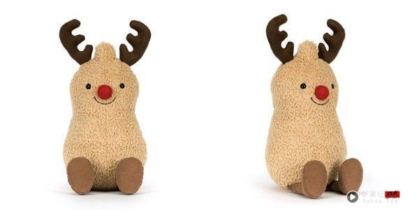 Jellycat又悄悄上架一波2025圣诞限定新品：姜饼屋、花生小麋鹿等10+款都是抢手货！ 时尚 图4张
