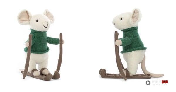 Jellycat又悄悄上架一波2025圣诞限定新品：姜饼屋、花生小麋鹿等10+款都是抢手货！ 时尚 图11张