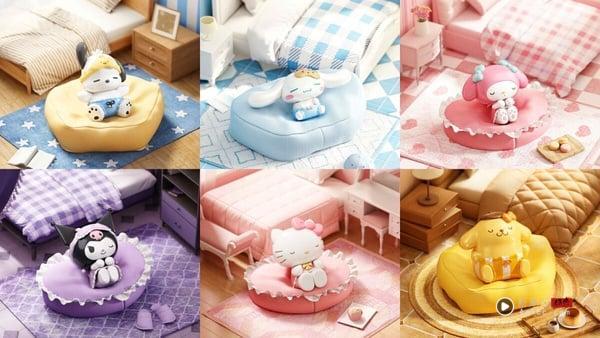 7-11盲盒新品：三丽鸥软绵沙发系列、吉伊卡哇棒棒糖吊饰、古早味中国台湾系列盲盒可爱必收 最新 图2张