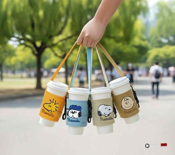 7-11“史努比周边”可爱登场！折叠可挂饮料提袋、出游趣棉麻提袋、轻巧斜背包实用必收 最新 图1张