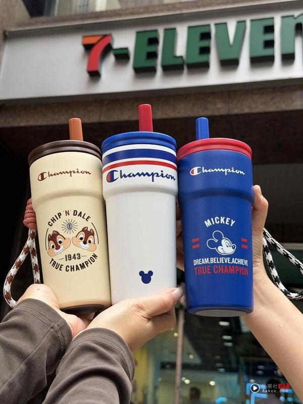 7-11“迪士尼 X Champion”集点！迪士尼玩偶盲盒、吸管杯、大头翻转颈枕等新品一次看 最新 图4张