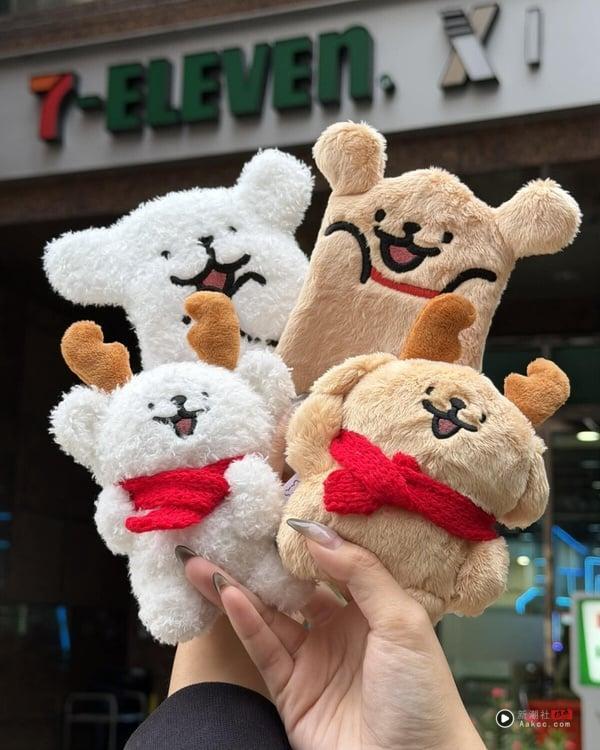 7-11“线条小狗”集点登场！线条小狗巨大绒毛抱枕、圣诞玩偶吊饰、证件套等16款一次看