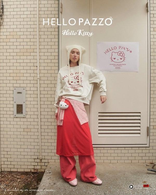 HELLO KITTY PAZZO 15周年联名登场！全系列商品&价格公开，巨型Kitty公仔装置必打卡