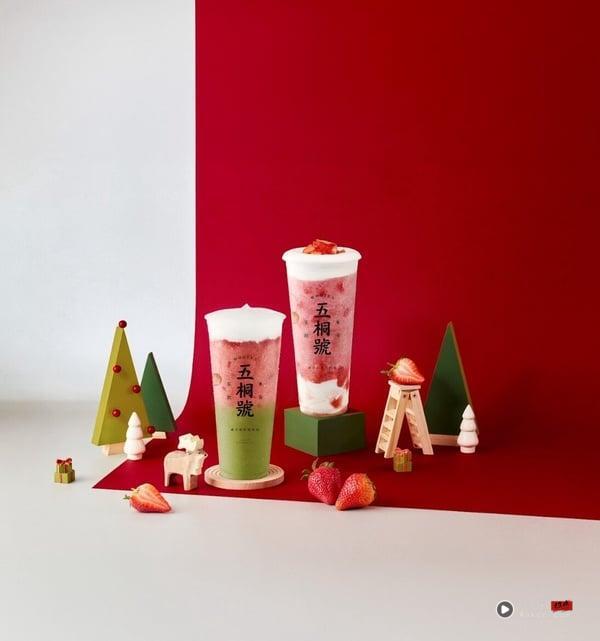 五桐号草莓季新品 “草莓抹茶奶霜”也别错过！