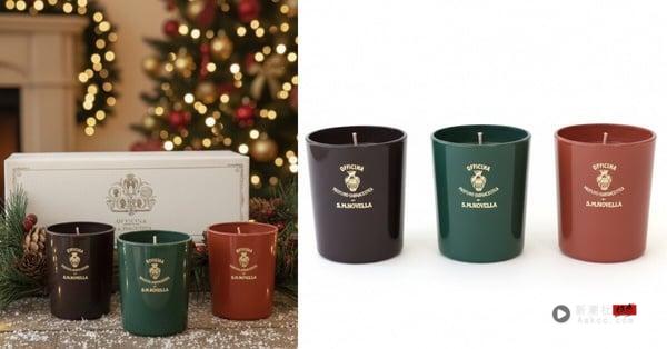 2025圣诞香氛蜡烛推荐：Santa Maria NovellaFirenze佛罗伦斯1221系列精巧蜡烛香氛三重奏