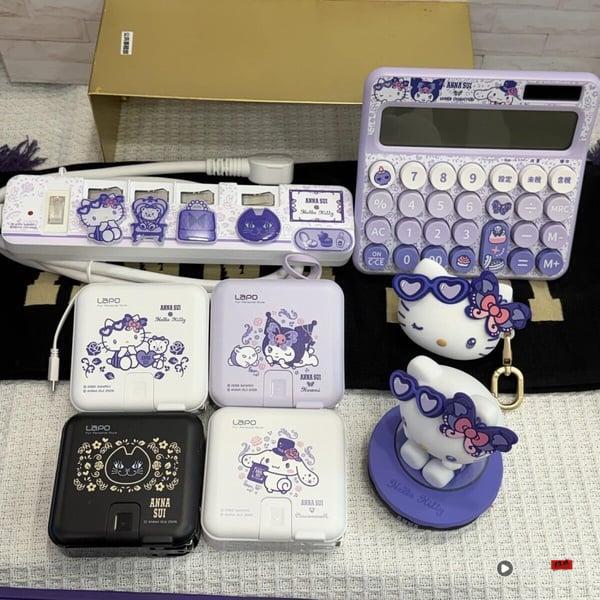 7-11“ANNA SUIＸ三丽鸥”集点！KITTY三用翻转绒毛枕、珍珠包+玩偶盲盒等25款一次看