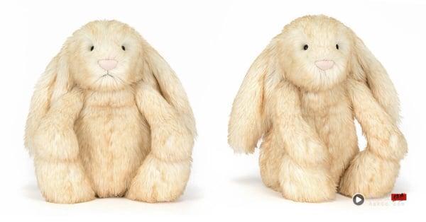 2026 Jellycat春天新品：春暖白兔子 Springlowe Luxe Bunny