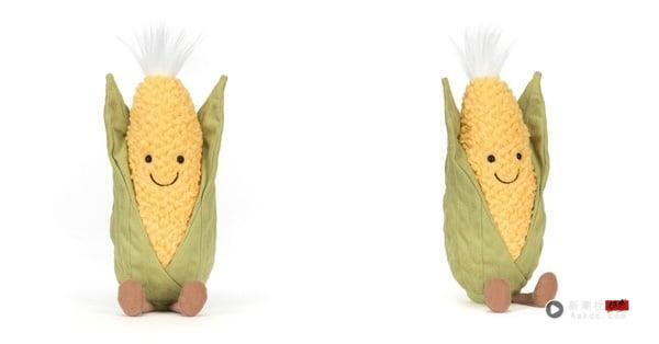 2026 Jellycat春天新品：甜玉米 Amuseables Sweetcorn