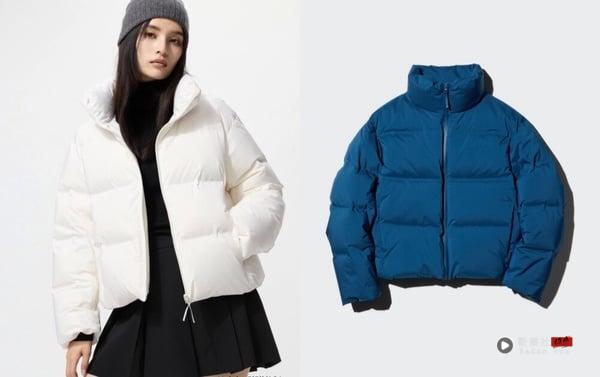 平价羽绒外套推荐2：UNIQLO无缝羽绒短版外套