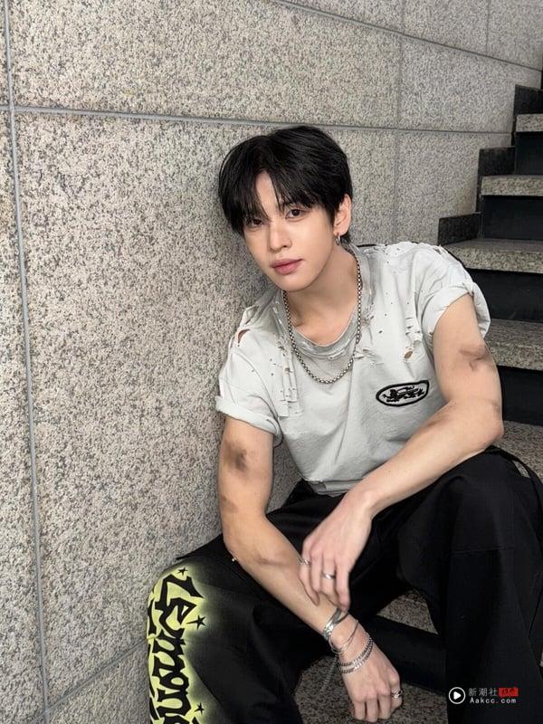 CRAAITY台裔成员Allen马莳权穿着时尚街头潮服的帅气个人照