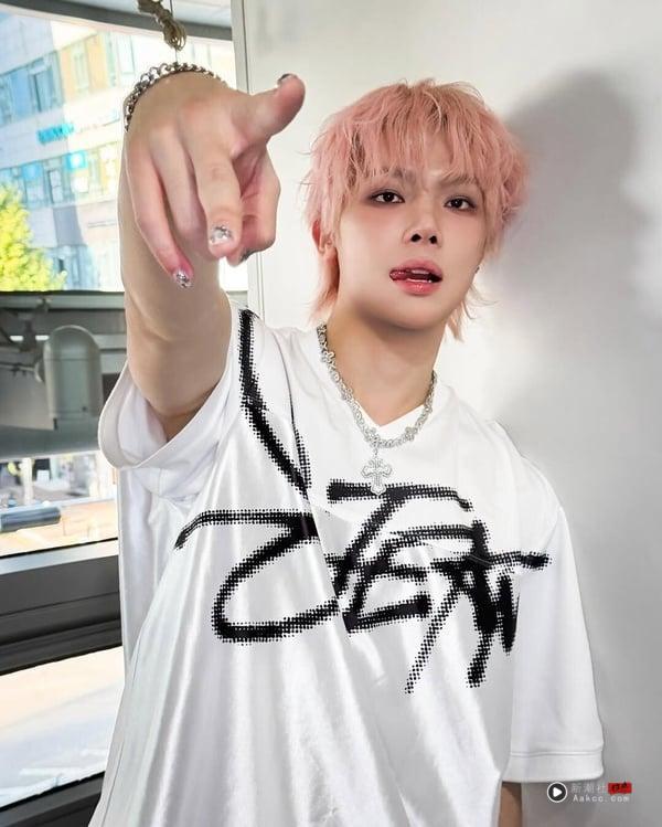 &amp;amp;amp;TEAM中国台湾成员王奕翔粉红发色造型，颜值更加分