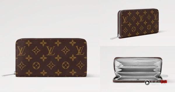 LV 日本限定皮夹：拉炼长夹