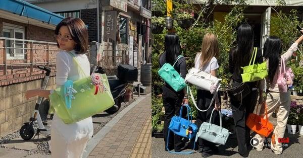 韩女最爱果冻包流行趋势！
