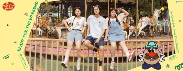 蛋头先生变身穿搭主角！携手Poly Lulu 推出游乐园系穿搭，5/27 登场掀快乐风潮