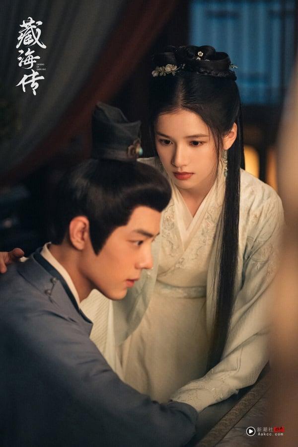 张婧仪2025年和肖战合作大男主古装剧《藏海传》，《藏海传》被视为2025爆款电视剧，这是2025年网播量难得突破20亿大关的电视剧！近年有很多大男主电视剧口碑、收视都崩盘，但肖战的《藏海传》收视和口碑评价都很正向。只不过《藏海传》光环都在男主肖战身上，对张婧仪的加乘比较没有那么明显。
