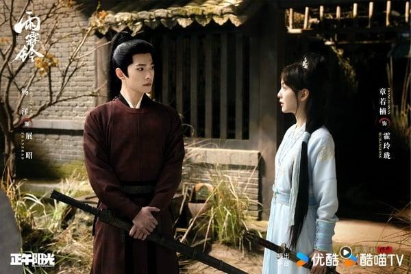 《雨霖铃》找来杨洋和章若楠搭档，口碑还可以，豆瓣开分6.9。拍摄质感是好的，人物形象有新意。但也有武侠剧迷认为，《雨霖铃》情节铺垫比较平淡，不太会让人急迫地想一集集追，章若楠也被说没有古韵。相较之下，章若楠似乎在《难哄》、《你也有今天》等时装剧更容易出圈，她的时装比古装突出一点。