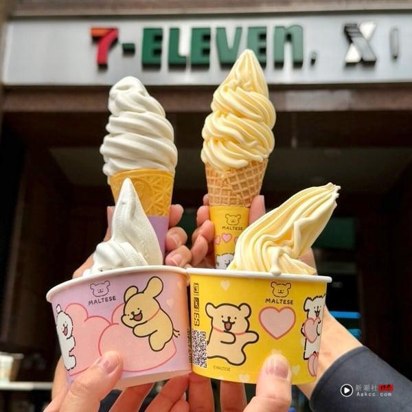 可爱爆击！7-11Ｘ线条小狗登场：芋头牛奶霜淇淋、鸡蛋糕、圆形饭团、集点周边一次看