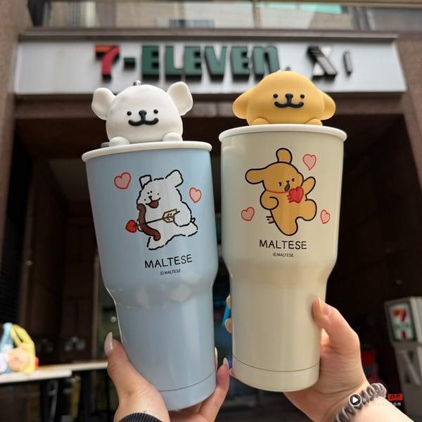 可爱爆击！7-11Ｘ线条小狗登场：芋头牛奶霜淇淋、鸡蛋糕、圆形饭团、集点周边一次看