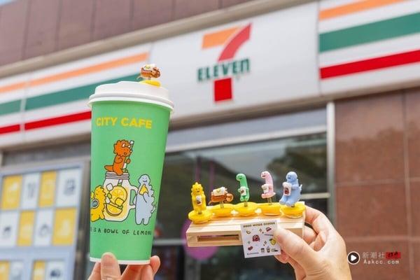 7-11 CITY CAFEＸJOGUMAN登场！新品真果芭乐气泡咖啡、JOGUMAN杯塞必收，再推咖啡优惠