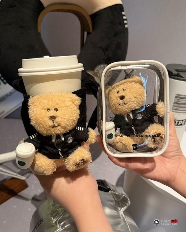 “星宇航空Ｘ星巴克”双星联名！Bearista熊变机长、机上餐车收纳盒、登机证马克杯必收