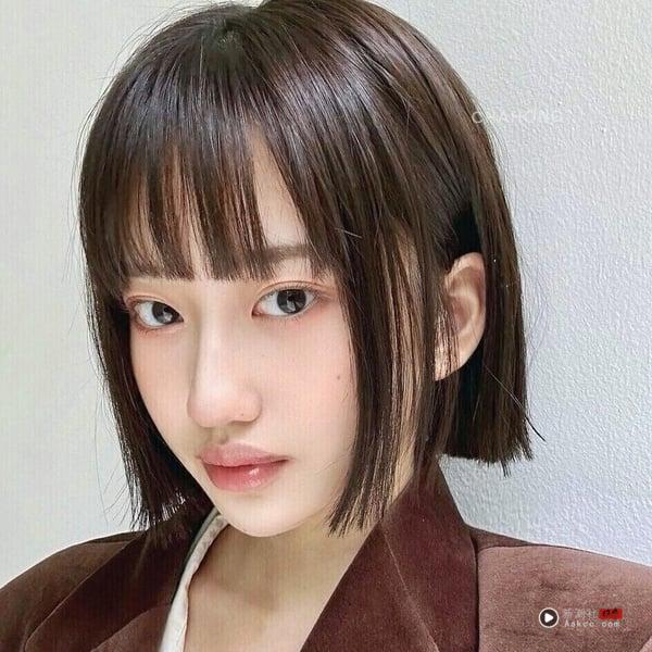 短发浏海怎么选？2026日韩系短发浏海推荐8款＋适合脸型一次看