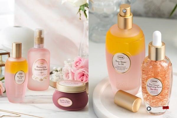 干肌保湿喷雾推荐4：SABON 马来西亚士革玫瑰有机光灿活肤水