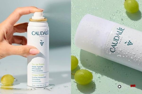 干肌保湿喷雾推荐3：Caudalie 有机葡萄籽水保湿喷雾