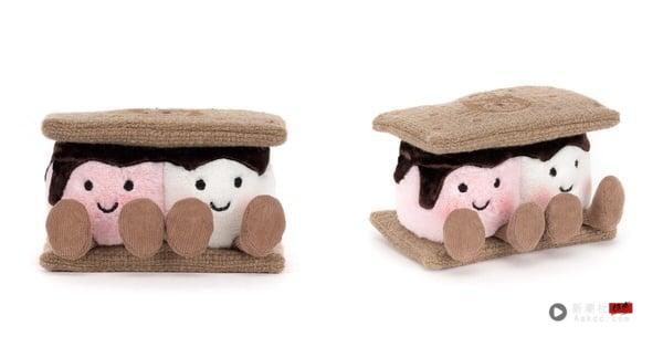 2026 Jellycat 6 月官网新品抢先看！夹心饼干棉花糖、睡袋巴塞罗熊太可爱