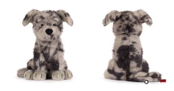 Jellycat 新品推荐：蓬蓬救援犬 Fluff Rescue Dog