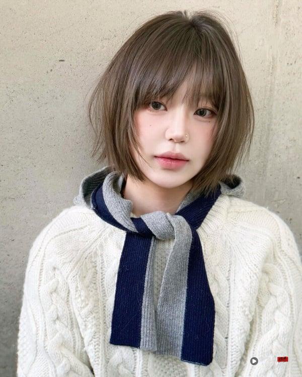 褪色也好看！2026日韩短发“冷棕发色”推荐8款＋适合肤色一次看，这款不用漂
