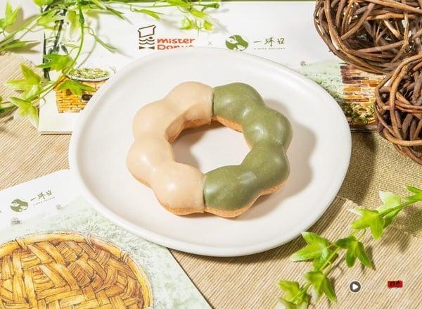 逮丸奶茶变甜甜圈！Mister DonutＸ一沐日：草仔粿系列甜甜圈，再推买5送1、买6送2优惠
