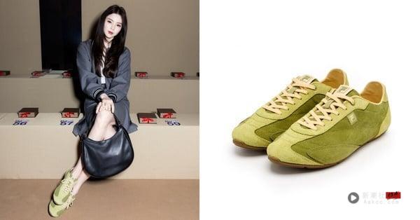 2026韩星同款球鞋：FILA RITMO SLEEK LX 中性复古薄底德训鞋，NT$3,680 （韩韶禧同款）