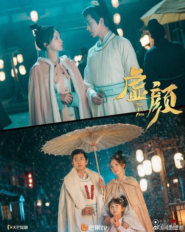 今年丞磊接连以《成何体统》、《莫离》霸屏，丞磊是近几年窜红的古装男神，他一开始是演短剧走红的，成名作就是《虚颜》。《虚颜》虽然是小成本短剧，但制作非常精美，服装、道具都不敷衍，每集10分钟完全无负担，很多人一个晚上就追完了。《虚颜》导演也就是《逐玉》曾庆杰，曾导真的太会拍了，有拍出浪漫氛围感！