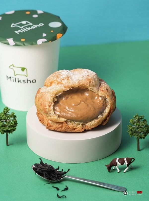 迷客夏Ｘbeard papa’s“香草云朵季”新登场：夏日卡士达红茶、娜杯红茶拿铁泡芙必吃