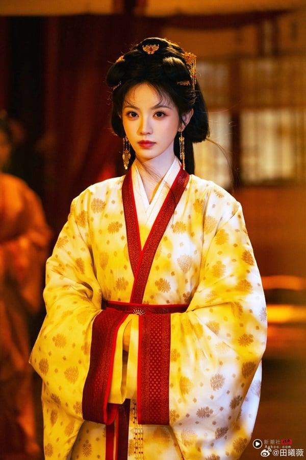 田曦薇是近年很红的95后小花，参演了《逐玉》、《大奉打更人》、《卿卿日常》等多部热门电视剧。不过这些电视剧大部分都是人气男星作为一番，又或是找来双流量主演，田曦薇的收视号召力还没有完全得到观众认可。