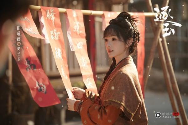田曦薇是近年很红的95后小花，参演了《逐玉》、《大奉打更人》、《卿卿日常》等多部热门电视剧。不过这些电视剧大部分都是人气男星作为一番，又或是找来双流量主演，田曦薇的收视号召力还没有完全得到观众认可。