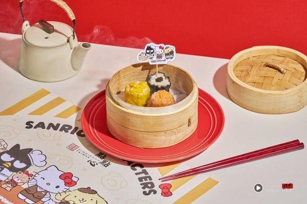 点点心Ｘ三丽鸥“萌友来点心”：Hello Kitty、布丁狗、酷企鹅联名餐点、周边可爱登场