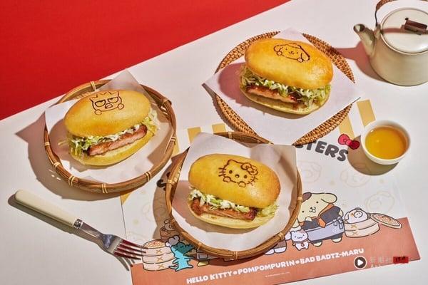 点点心Ｘ三丽鸥“萌友来点心”：Hello Kitty、布丁狗、酷企鹅联名餐点、周边可爱登场