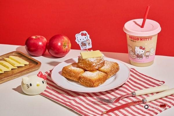 点点心Ｘ三丽鸥“萌友来点心”：Hello Kitty、布丁狗、酷企鹅联名餐点、周边可爱登场
