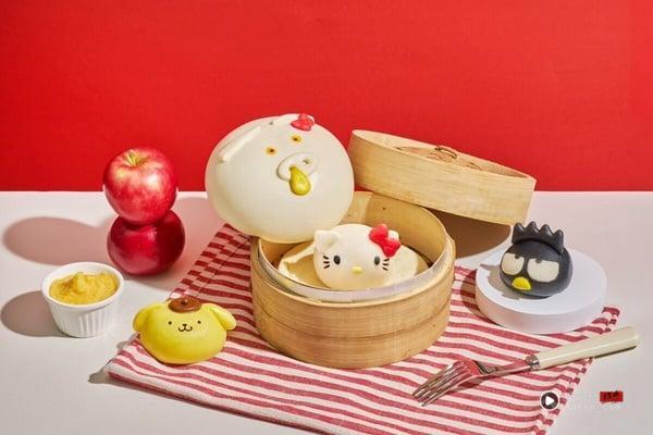 点点心Ｘ三丽鸥“萌友来点心”：Hello Kitty、布丁狗、酷企鹅联名餐点、周边可爱登场