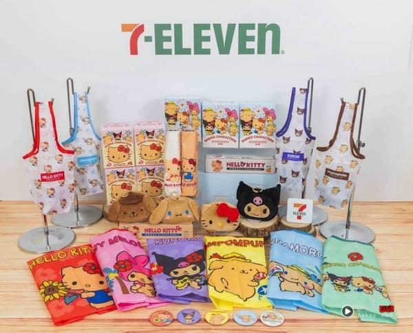 抽买一送一！7-11“CITYCAFE吊饰娃娃惊喜杯”活动开跑，再推三丽鸥晒黑系列盲盒新品