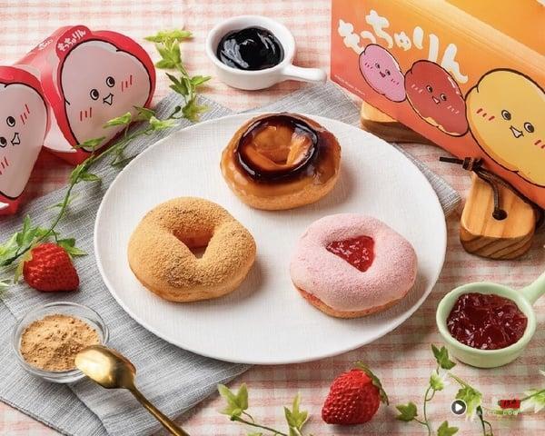 日本爆红甜甜圈登台！Mister Donut“萌奇圈”限量开卖，豆香、日式酱油、草莓等买5送1