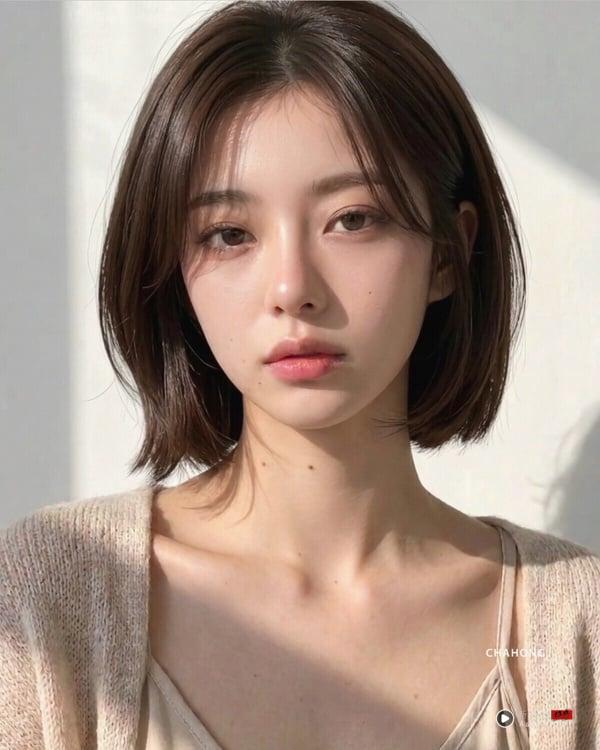 短发长度怎么选？8款不同脸型短发推荐，圆脸、方脸、长脸适合短发一次看！