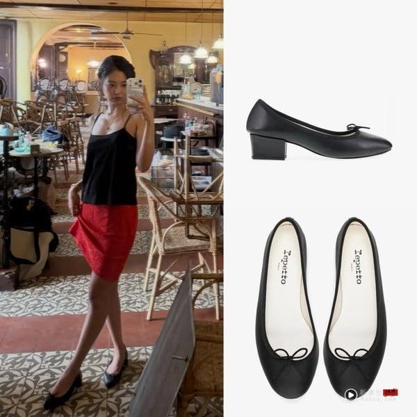 Jennie〈Less than a Lover〉MV 娃娃鞋品牌：Repetto