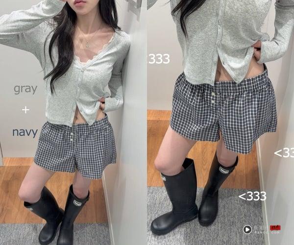 日韩讨论度超高！UNIQLO全新“居家服系列”太可爱，碎花背心、格纹短裤全都想包色带走