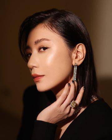 贾静雯“上下全开”性感破表　脸部靠Tiffany百万新耳环打光 名人名流 图2张