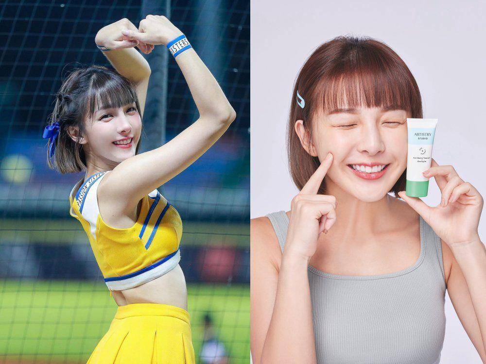 “PS女孩”不用滤镜也有好状态！女神林可、畇二曝美肌秘诀 名人名流 图2张